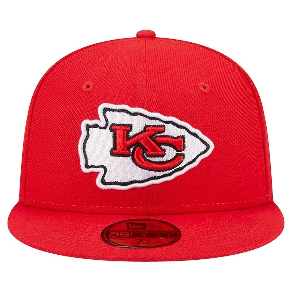 New Era 59FIFTY NFL Kansas City Cheifs Red 7-1/8 Fitted